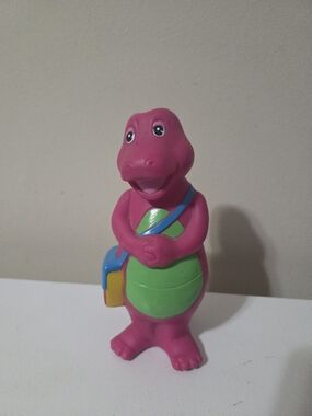 1998 Lyons Barney The Purple Dinosaur Piggy Bank